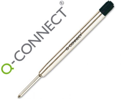 Recarga para esferograficas q-connect tipo parker preto , Q-connect , 18641 , 5705831042438